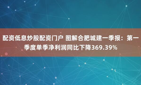 配资低息炒股配资门户 图解合肥城建一季报：第一季度单季净利润同比下降369.39%
